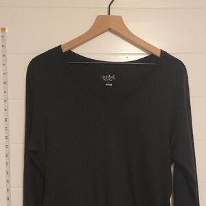 Black Long Sleeve Top by Isabel Maternity